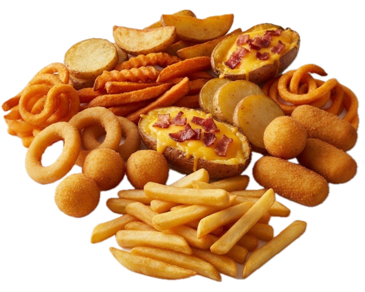 Картофель фри и специалитеты